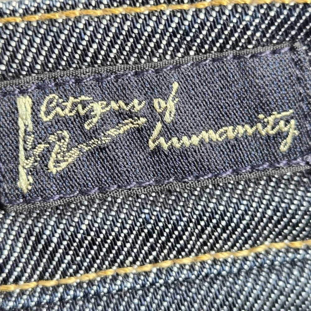 Citizens Of Humanity Jerome Dahan NWOT Y2K Low Waist Bootcut Stretch Jeans SZ 28